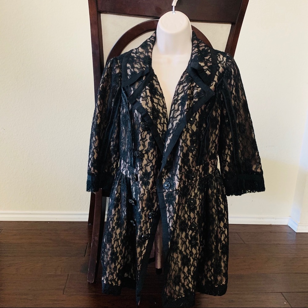 Forever 21 Lace Dress Coat